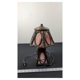 STAINED GLASS LAMP