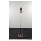 CAST IRON WREATH HOLDER