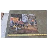 METAL FARMALL SIGN