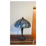 FAUX STAINED GLASS LAMP