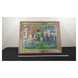 JOHN DEERE FRAMED PUZZLE