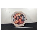 NATIVE AMERICAN FRAMED PUZZLE