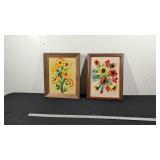 YARN FLOWERS DECOR