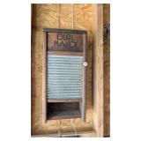 WASHBOARD CABINET