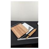 ROLLING PIN AND CUTTING BOARDS