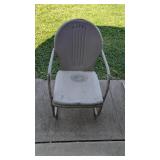 METAL PATIO CHAIR