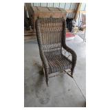 WICKER ROCKING CHAIR