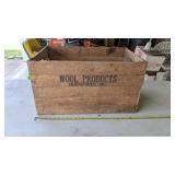 WOOL PRODUCTS CRATE
