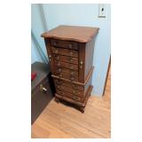 JEWELRY ARMOIRE 42' TALL X 19' X 15'
