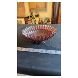 RUFFLED EDGE GLASS BOWL