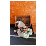 CHRISTMAS ORNAMENTS AND BULBS