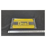 GLASS BREAD PLATE