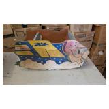 VINTAGE KIDS PLANE ROCKER