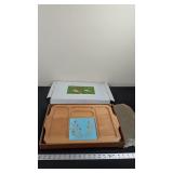 CHEESE BOARD AND CRACKER TRAY