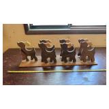 WOODEN REINDEER