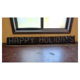HAPPY HOLIDAYS SIGN