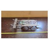 METAL SLED DECOR