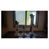 WOODEN SNOWMEN DECOR