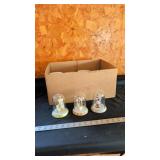 AVON GLOBED FIGURINES