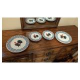 ROOSTER PLATES
