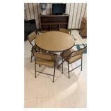 COSCO TABLE AND CHAIRS
