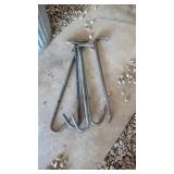 LOG HOOKS AND CROWBAR