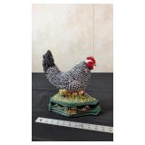 CAST IRON CHICKEN DOOR STOP