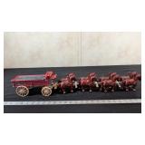 CAST IRON HORSE CART
