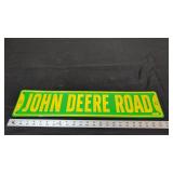 METAL JOHN DEERE SIGN