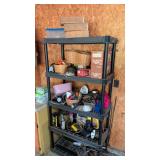 SHELF WITH CONTENTS