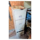 FILE CABINET WITH CONTENTS