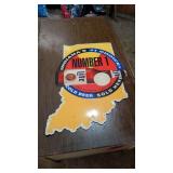 METAL MILLER LIGHT SIGN