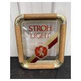 Stroh Light Plastic Sign (14' x 16')