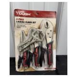 HT 4 pc Locking Plier Set