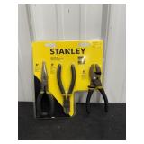 Stanley 3 pc Plier Set