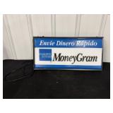 AmEx Light Up Sign (damaged on 1 side)