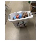 Hamper Full of Yarn