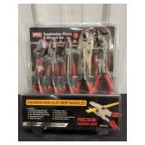 King 10 pc Plier & Wrench Set