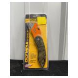 Olympia Camo/Orange Utility Knife