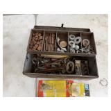 Metal Toolbox w/ Hardware