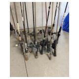 Rods w/ Reels (15)