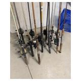 Rods w/ Reels (15)
