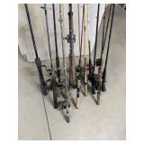Rods w/ Reels (15)