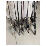 Rods w/ Reels (15)