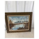 O/C Duck Painting (32' x 26')
