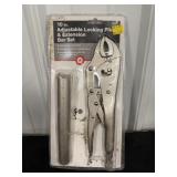 10' Adjustable Locking Pliers w/ Bar