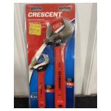 Crescent Adjustable Wrench Set