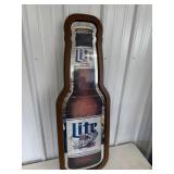Miller Lite Bottle Mirror (44' x 15')
