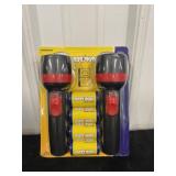 Rayovac Flashlights (red)