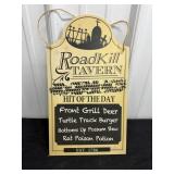 Roadkill Tavern Cardboard Sign (16' x 11')